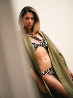 Fuji Yukata Khaki Green - Image 2